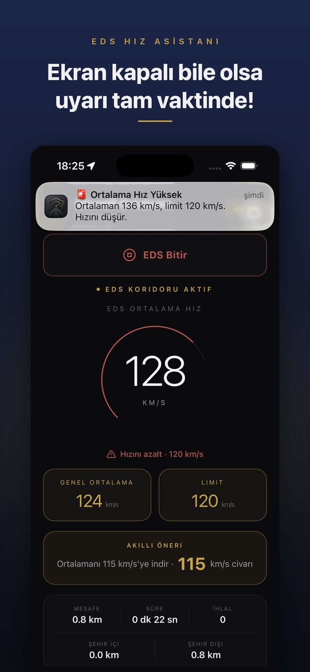 Ekran kapalıyken uyarı bildirimi